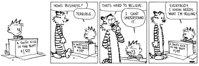 Bill Watterson returned to the 